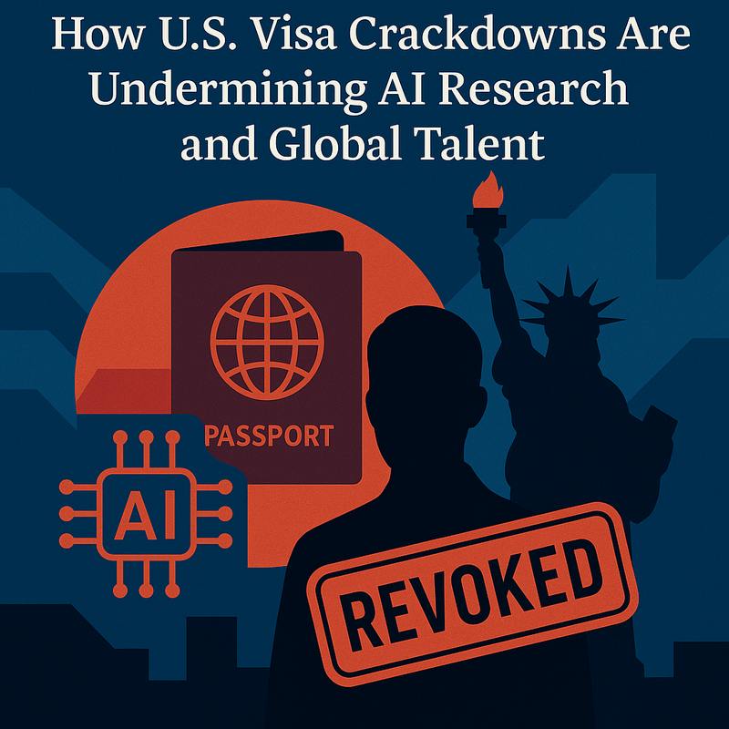 How U.S. Visa Policies Are Disrupting AI Research and Global Talent