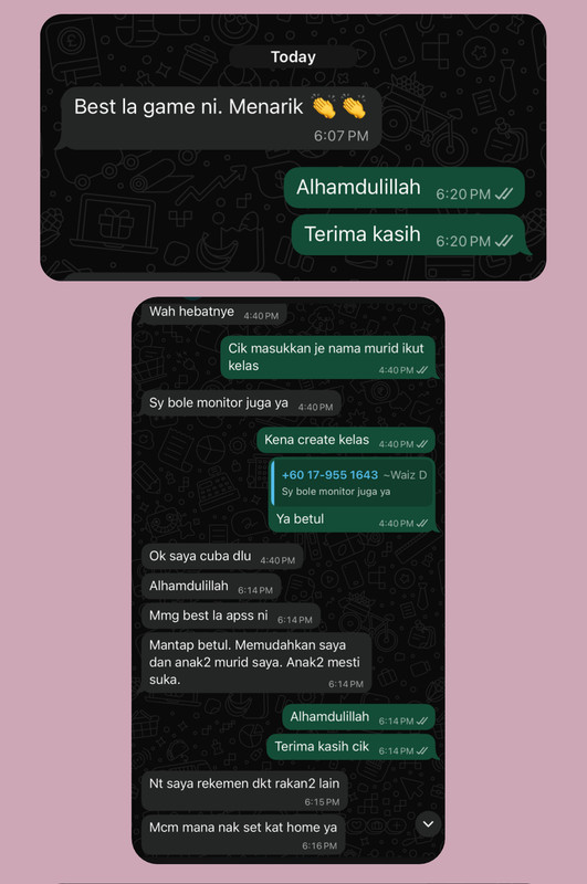 Testimoni Ibu Bapa 1