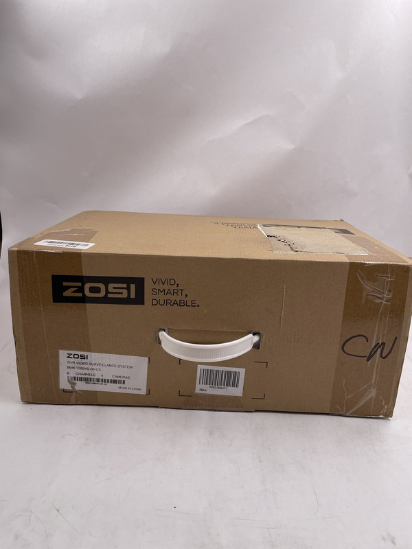 ZOSI BMN-106B4S-00-US 500GB CAMERA SYSTEM WITH 4X 1080P OUTDOOR WIRED CAMERAS