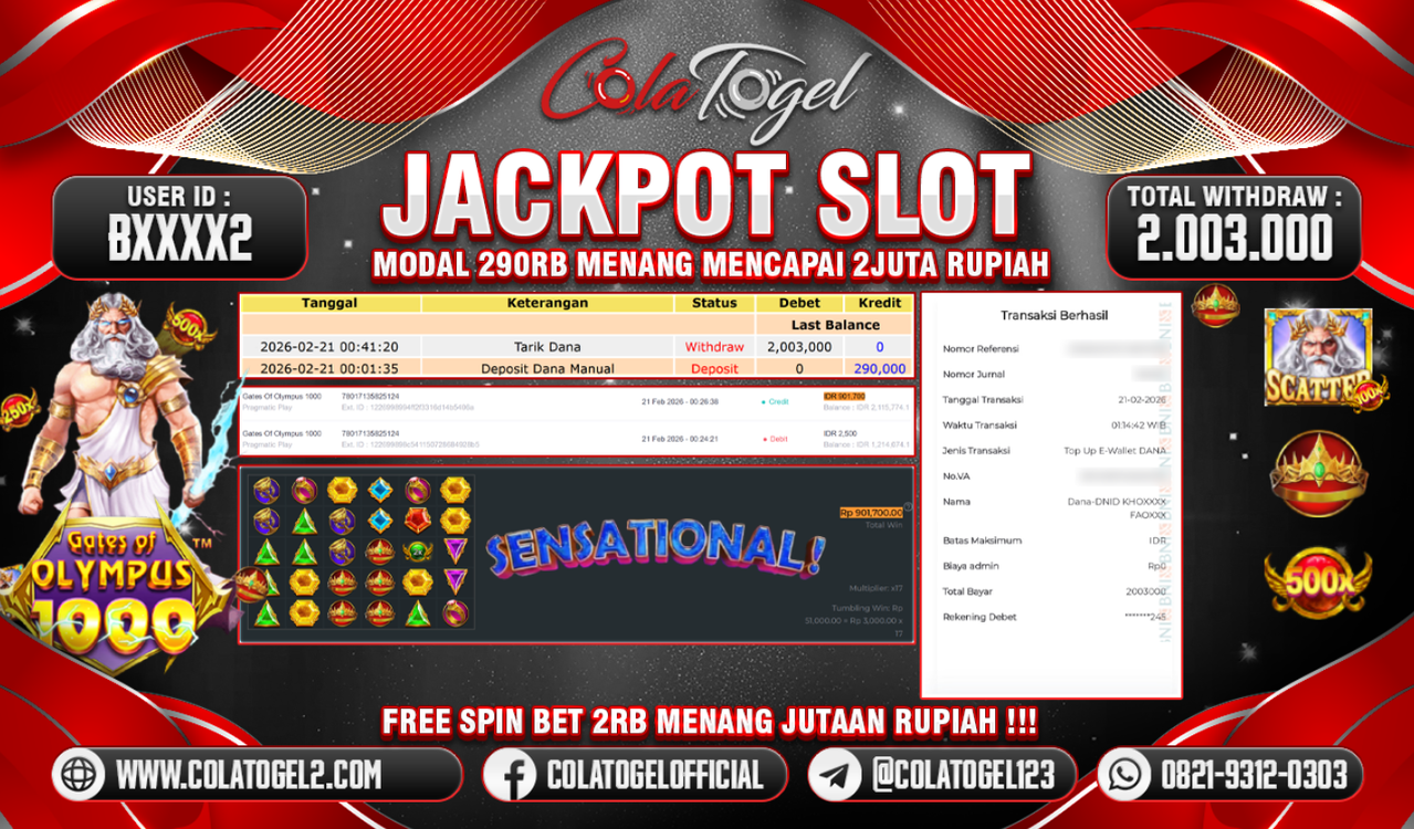 JACKPOT SLOT GACORR!!