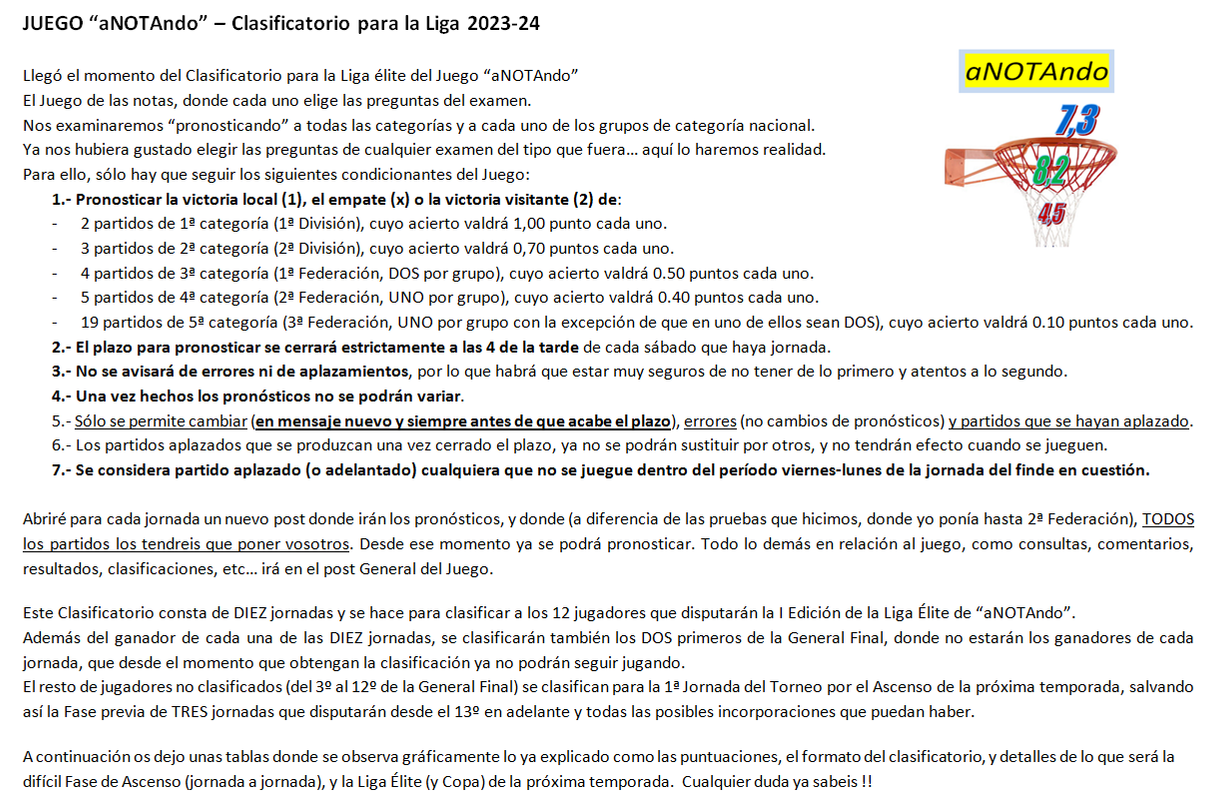 JUEGO “aNOTAndo” – CLASIFICATORIO para LIGA 2023-24 BASES-JUEGO-ANOTANDO-CLASIFICATORIO