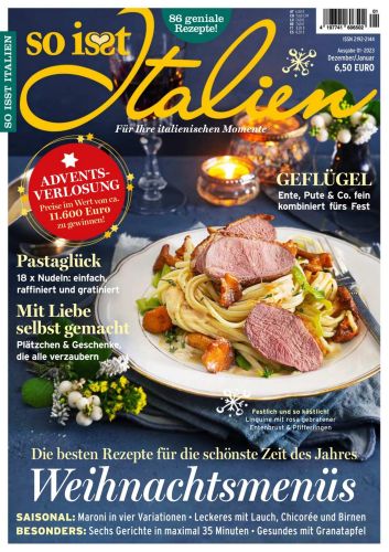 Cover: So isst Italien Kochmagazin No 01 2023