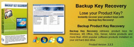 Nsasoft Backup Key Recovery 2.2.6.0