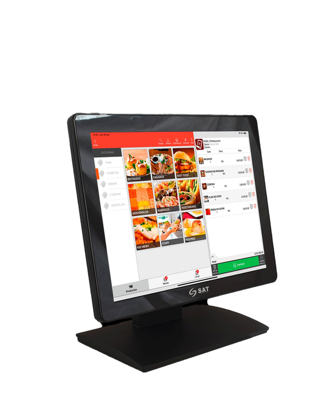 11306 - Monitor Touch SAT 1054FPH 15 Capacitivo - 3