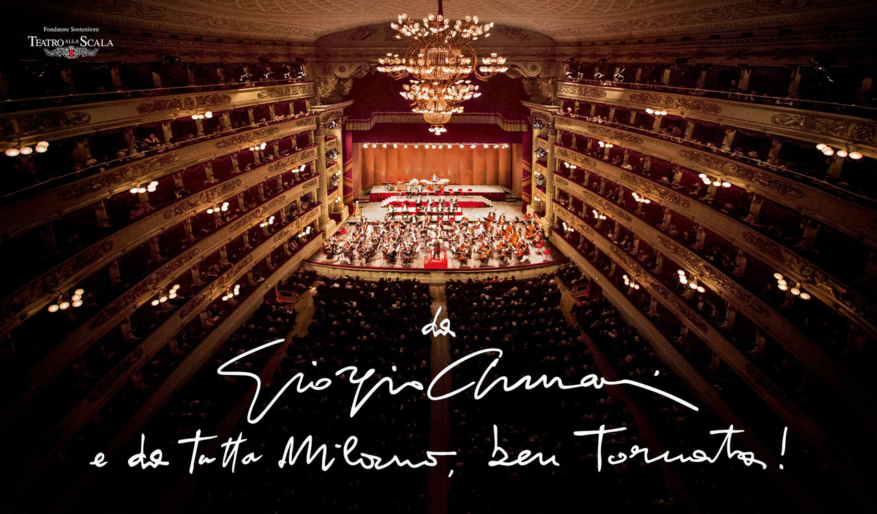 Armani partner della serata inaugurale della Scala Armani partner della serata inaugurale della Scala