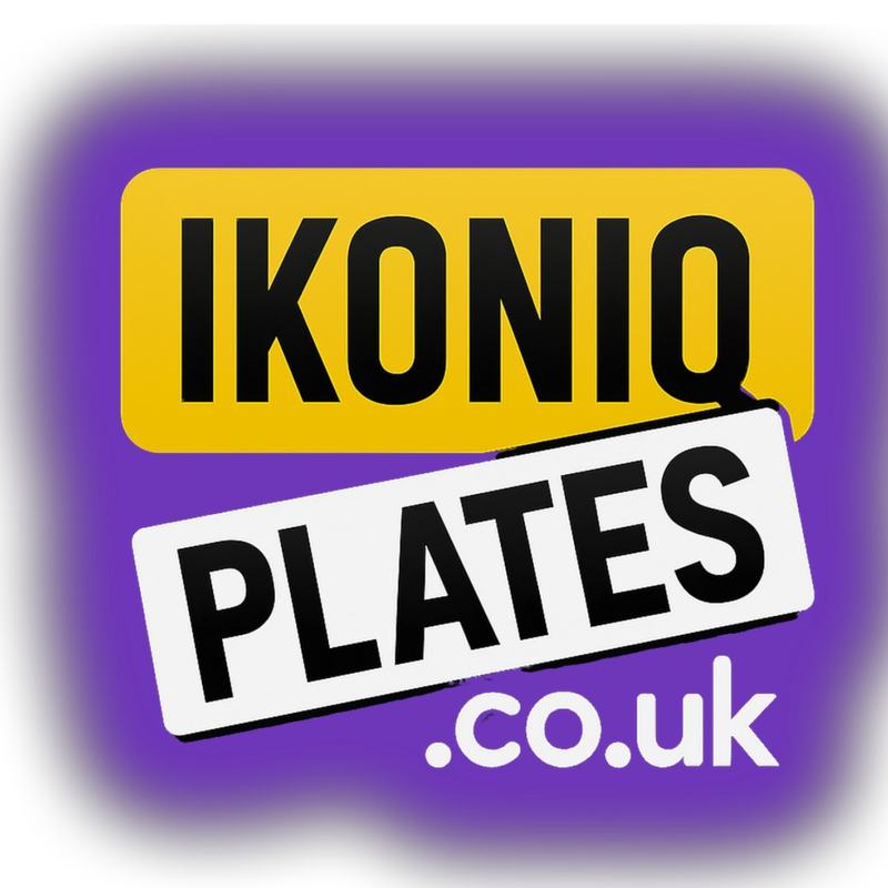 Ikoniq Plates Logo - Custom Number Plates UK