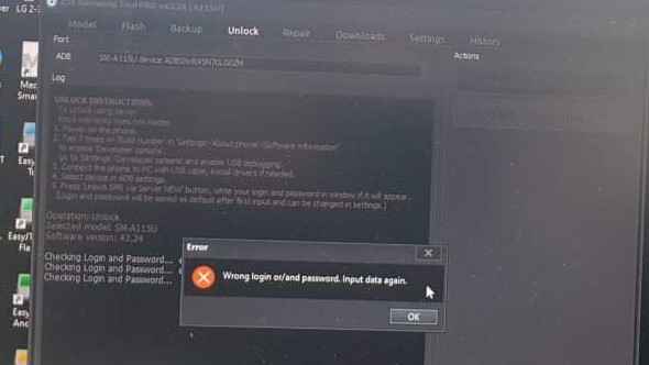 GSM-Forum - error connecting to server or gone credits [Answered]