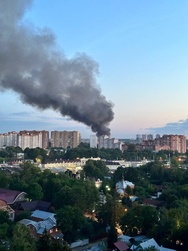 В Химках (московская область) прогремели взрывы