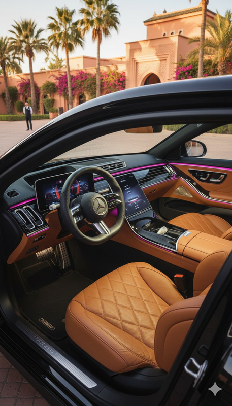 Service chauffeur privé NextsKeys pour événement privé à Marrakech