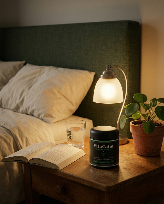 Mano sosteniendo VitaCalm