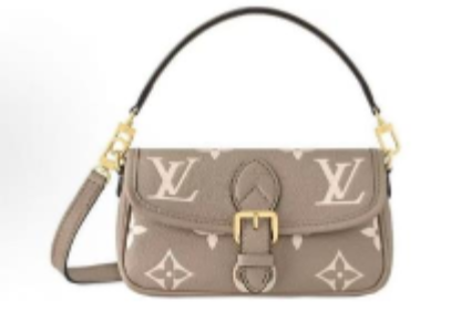 Louis Vuitton Diane Nano Tourterelle Crema