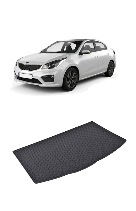 Tavita auto KIA Rio 2017-prezent, protectie portbagaj, Cri-Flo, din cauciuc 100%, compatibil cu autoturismul KIA Rio