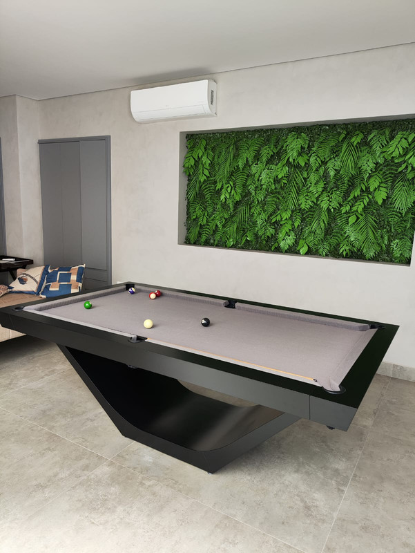 Montagem de mesa de sinuca realizada pela GA Montagens