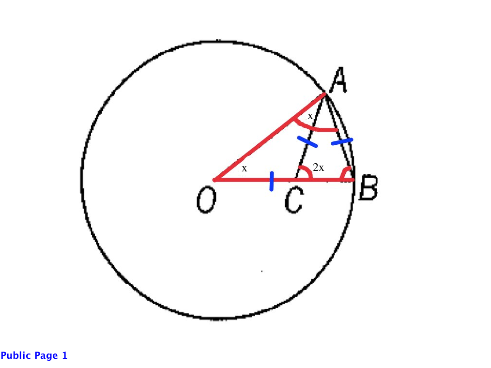 triangle OAB 2.1