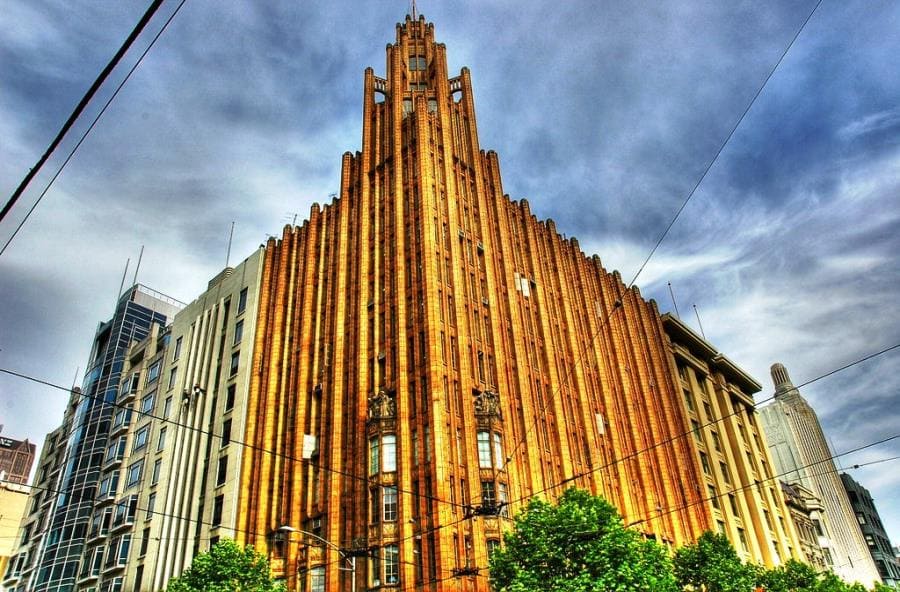 "Дом-комод" (The Manchester Unity Building) "Дом-комод" (The Manchester Unity Building)
