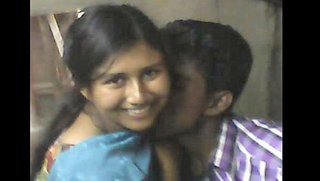 Hot couples from a rural Indian kiss and fuck.