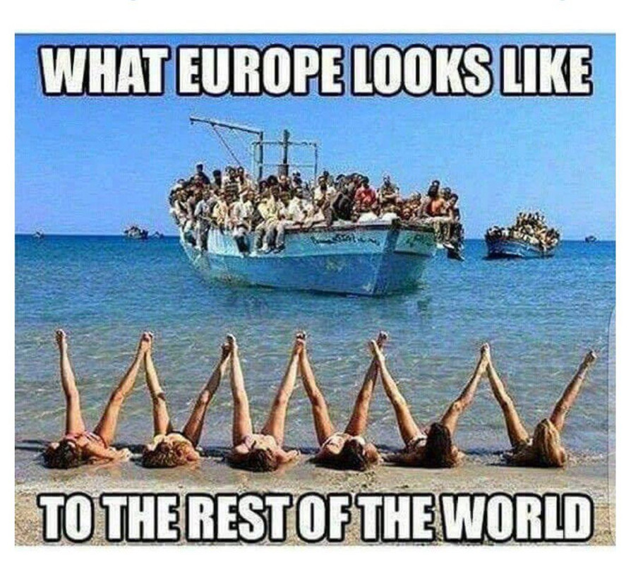 what europe looks like to the rest of the world