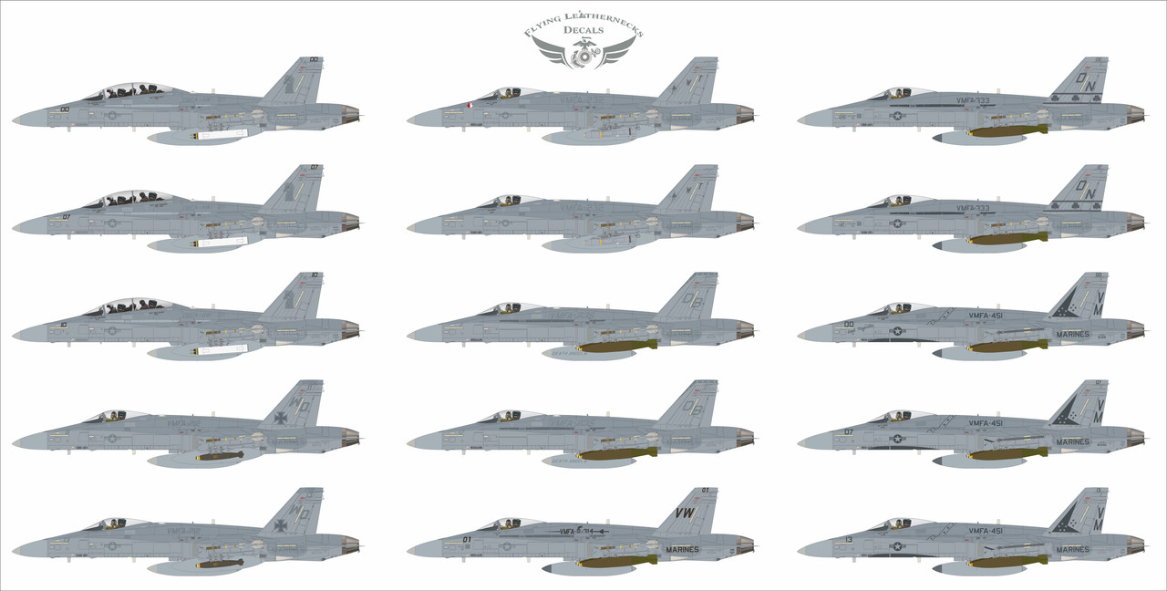 FL48008-Hornet-Profiles.jpg