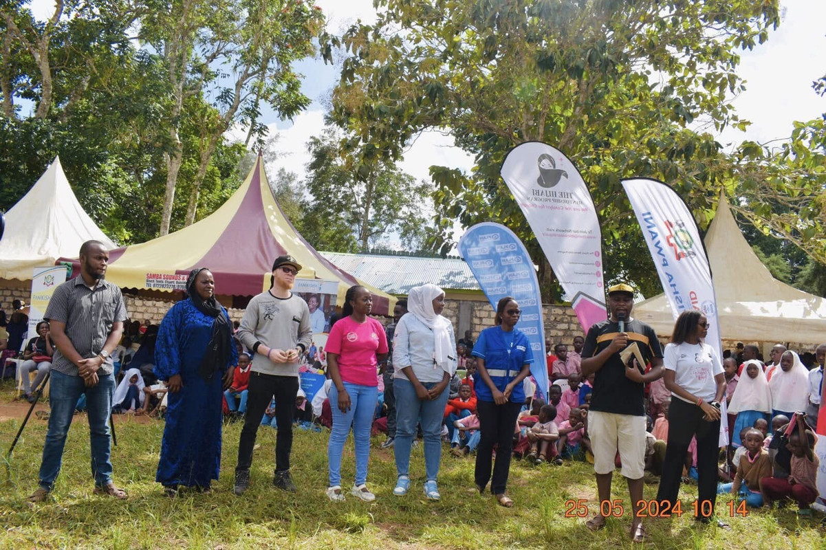 LYCBO members at a community outreach event.