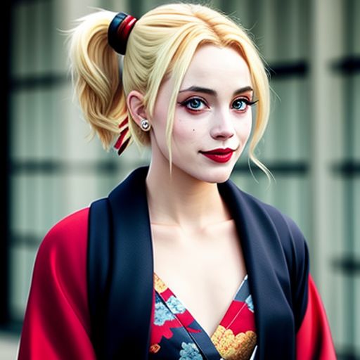 Harley-Quinn-wearing-a-kimono-76