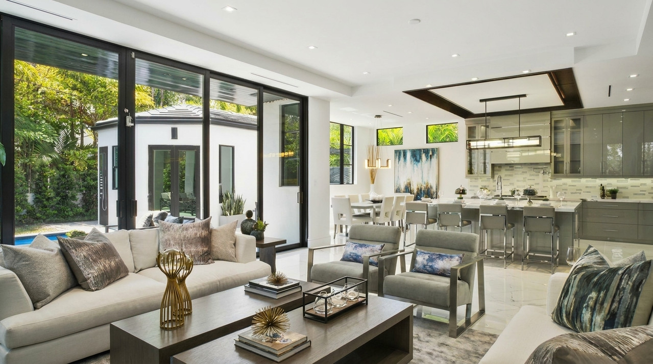 Modern Estate - Living Room