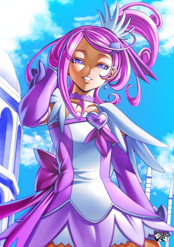 kenzaki-makoto-and-cure-sword-precure-and-1-more-drawn-by-jadenkaiba-96e8a03355a7c1434880f88fc786