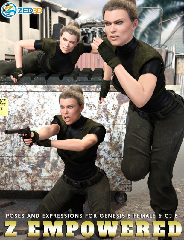 Z Empowered Poses and Expressions for CJ 8 Z Empowered Poses and Expressions for CJ 8