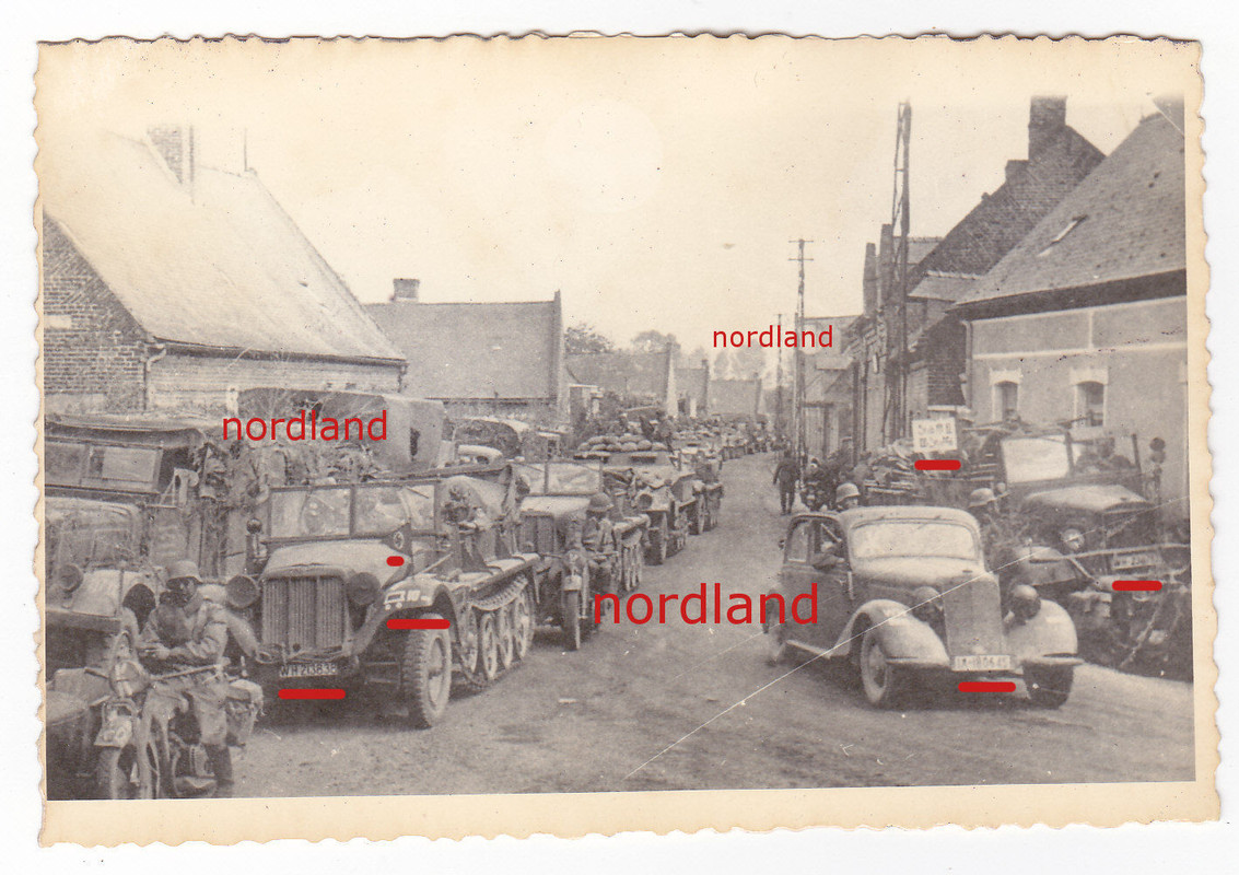 Vormarsch im Osten Russland (KFZ WH Kennzeichen)