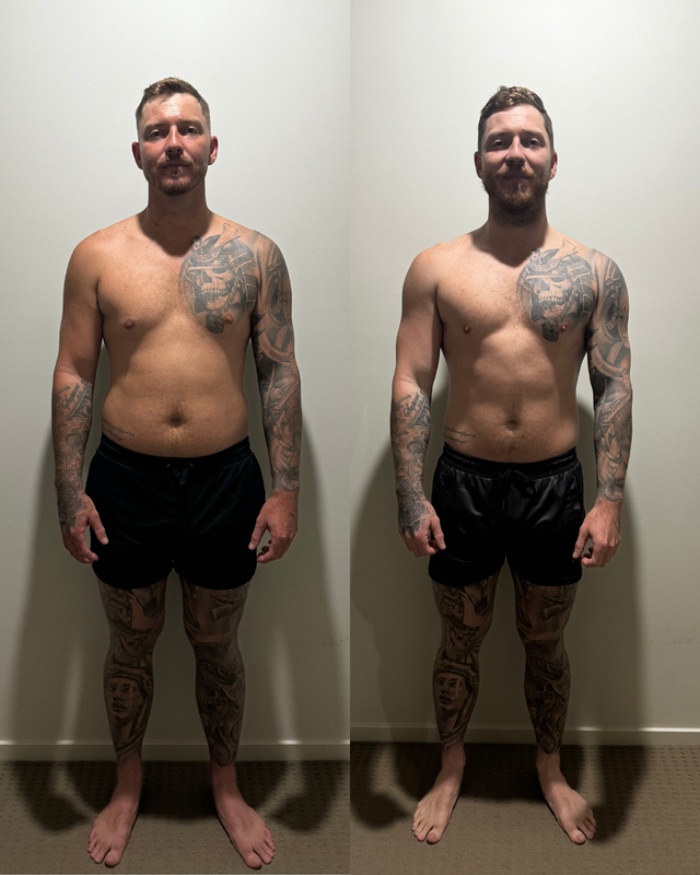 Jayden before and after