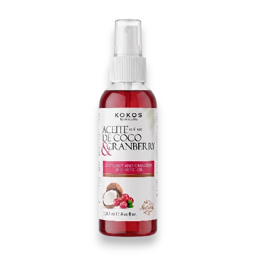 Kokos Aceite De Coco y Cranberry 4 Oz