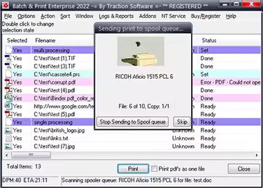Traction Software Batch and Print Enterprises 15.02 Traction Software Batch and Print Enterprises 15.02