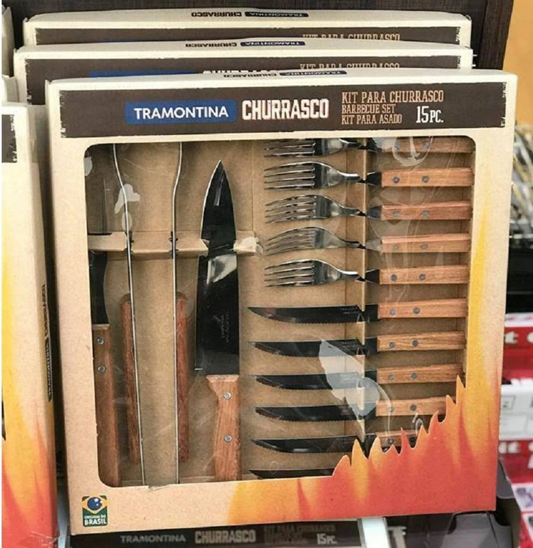 Kit Churrasco Tramontina Dynamic – 15 Peças