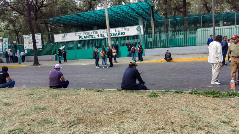 A una semana de la agresión a una profesora piden clases en el Colegio de Bachilleres