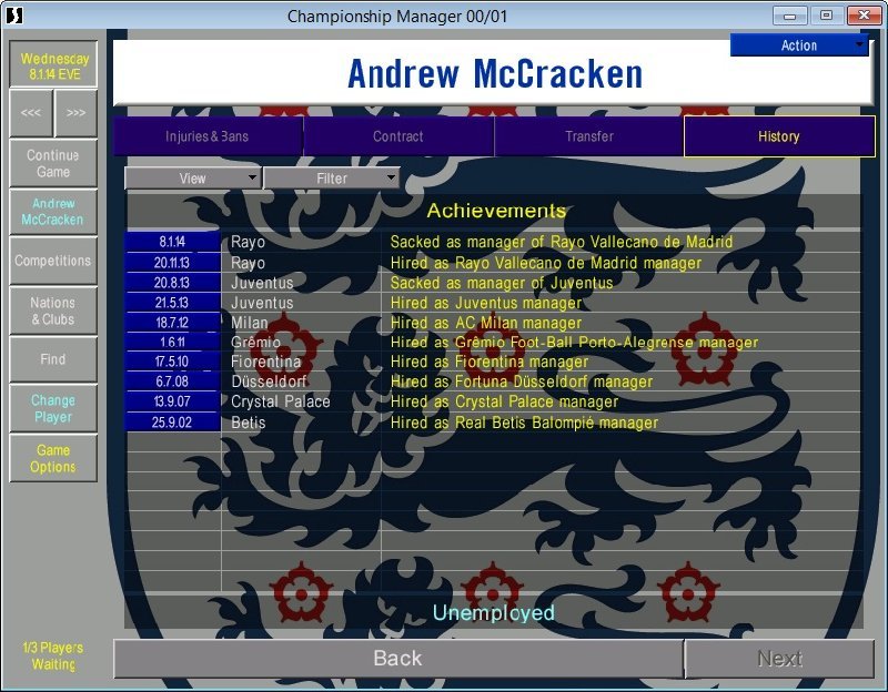 Championship Manager 93-94 🔥 Jogue online