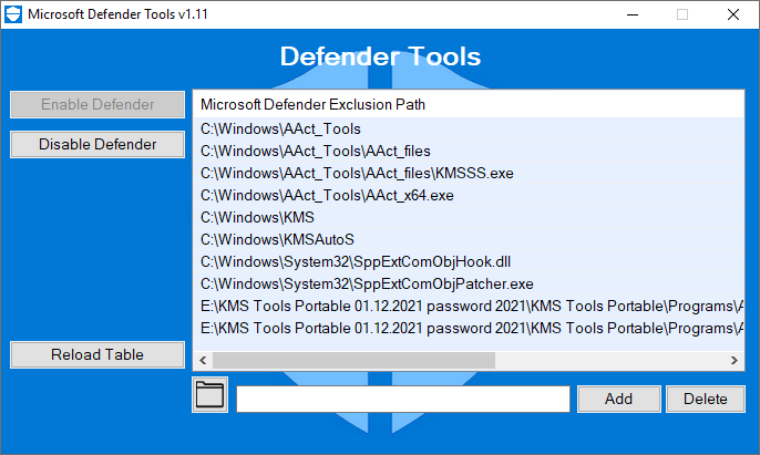 Defender Tools 1.11 Ymy-H5-DPfnk-Dz-Wn4-Xbp-A41w-IDQti4-JTB9