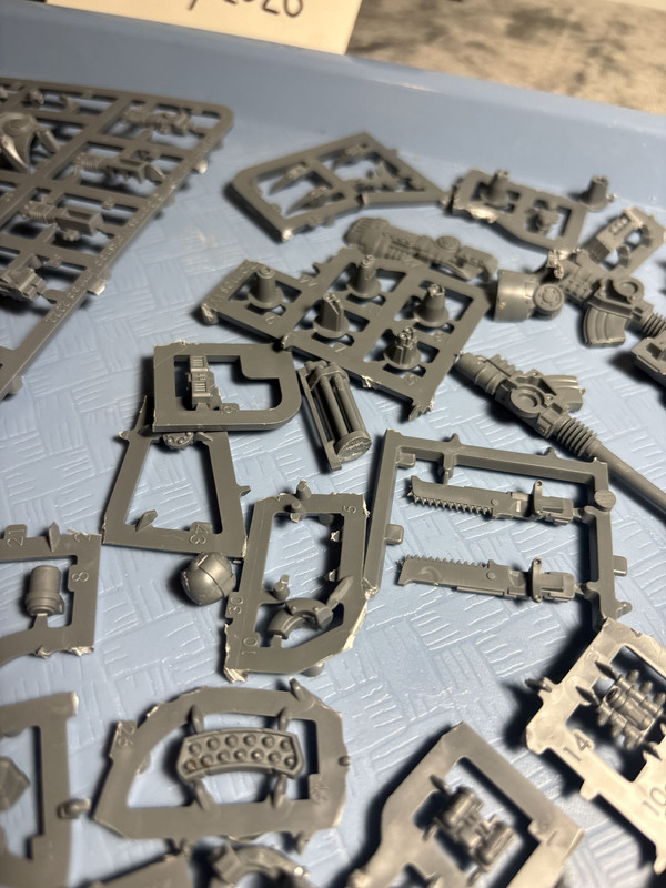 Dreadnoughts Bits Sprues Partial Builds 10