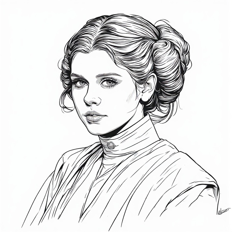 Princess-Leia-Line-drawing-nat-(8)