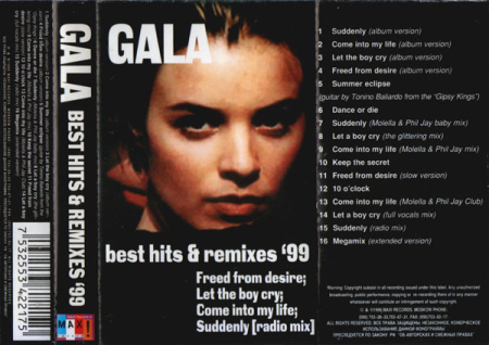 Gala ‎- Best Hits & Remixes '99 (1999)