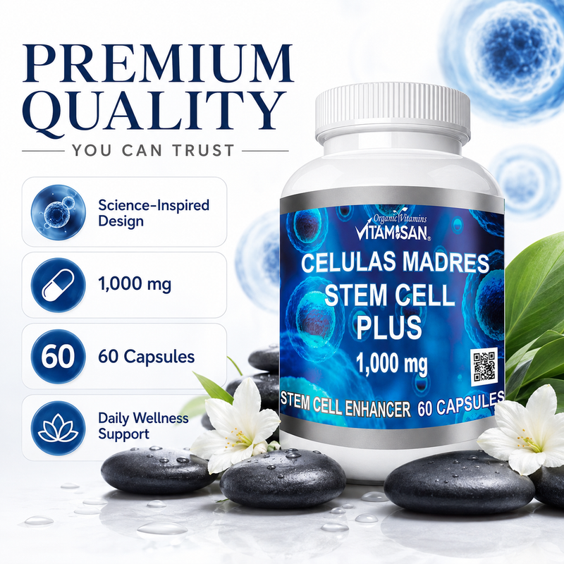 Premium Quality Vitamisan Stem Cell Plus 1000mg 60 Capsules