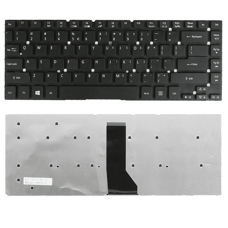 Lapgrade Acer Aspire 3830, 3830 T ( US V121602 ES2) Black Laptop Keyboard — Postimages