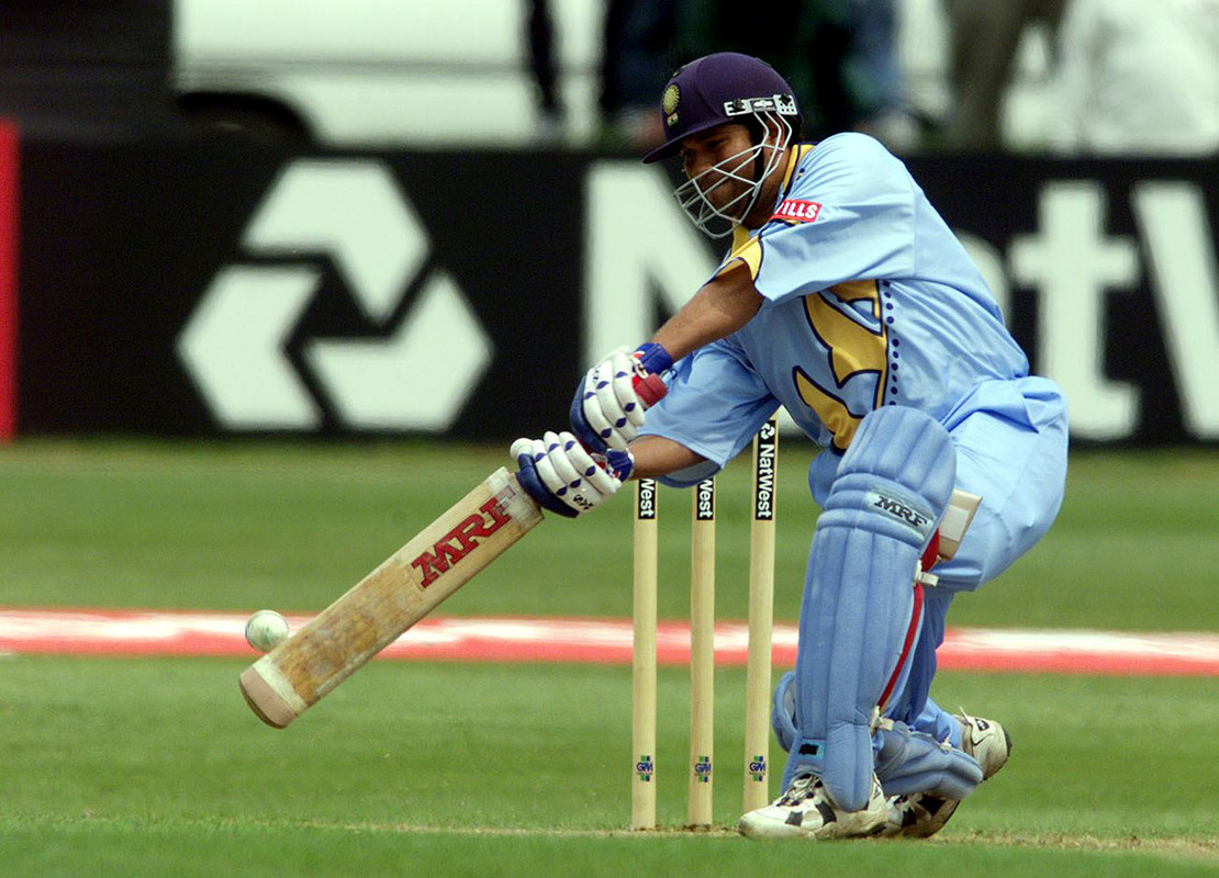 Sachin's famous cover drive