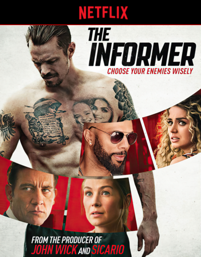 The Informer (2019) Solo Audio Latino [E-AC3/AC3 5.1] [640 Kb/s] [Editado] [Extraído de Netflix]