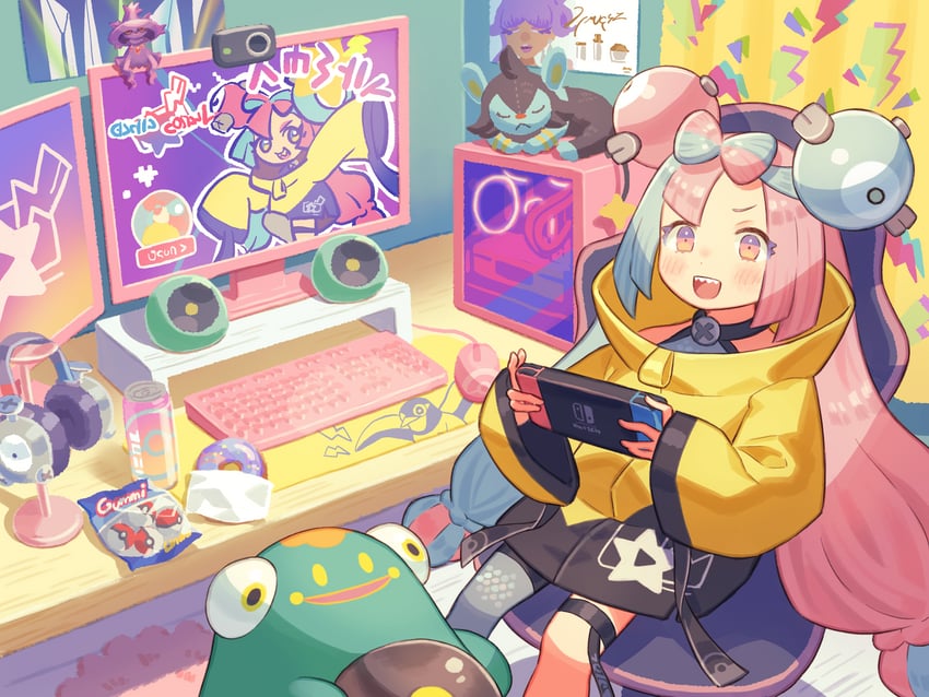 iono-mismagius-bellibolt-luxio-tulip-and