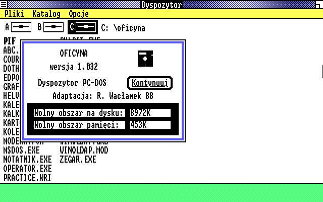 Okładka Historia oficyny czyli pierwszego nieoficjalnego windowsa po polsku