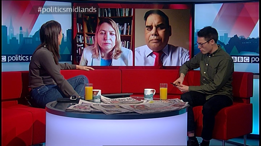 11.22 - 10.00.00 - Politics Midlands. Elizabeth Glinka with the lates....ts_snapshot_17.11.480