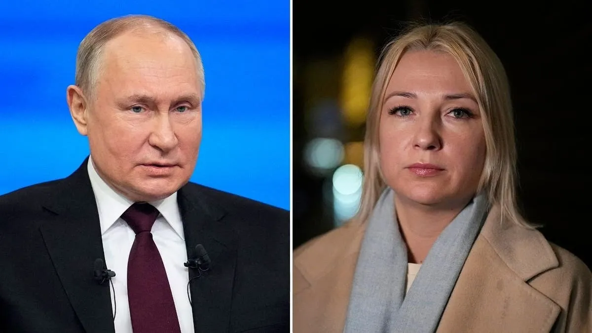 Vladimir Putin bloquea la candidatura de su rival, Yekaterina Duntsova