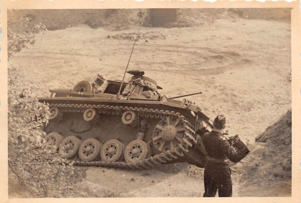 Panzer III bei Übung bei Waldniel