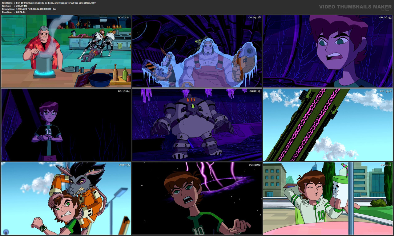 Ben 10 Omniverse S01E07 So Long, and Thanks for All the Smoothies.mkv