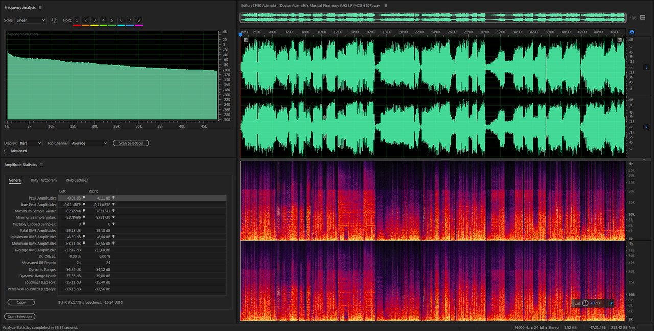 1990 Adamski - Doctor Adamski's Musical Pharmacy (UK) LP {MCG 6107}