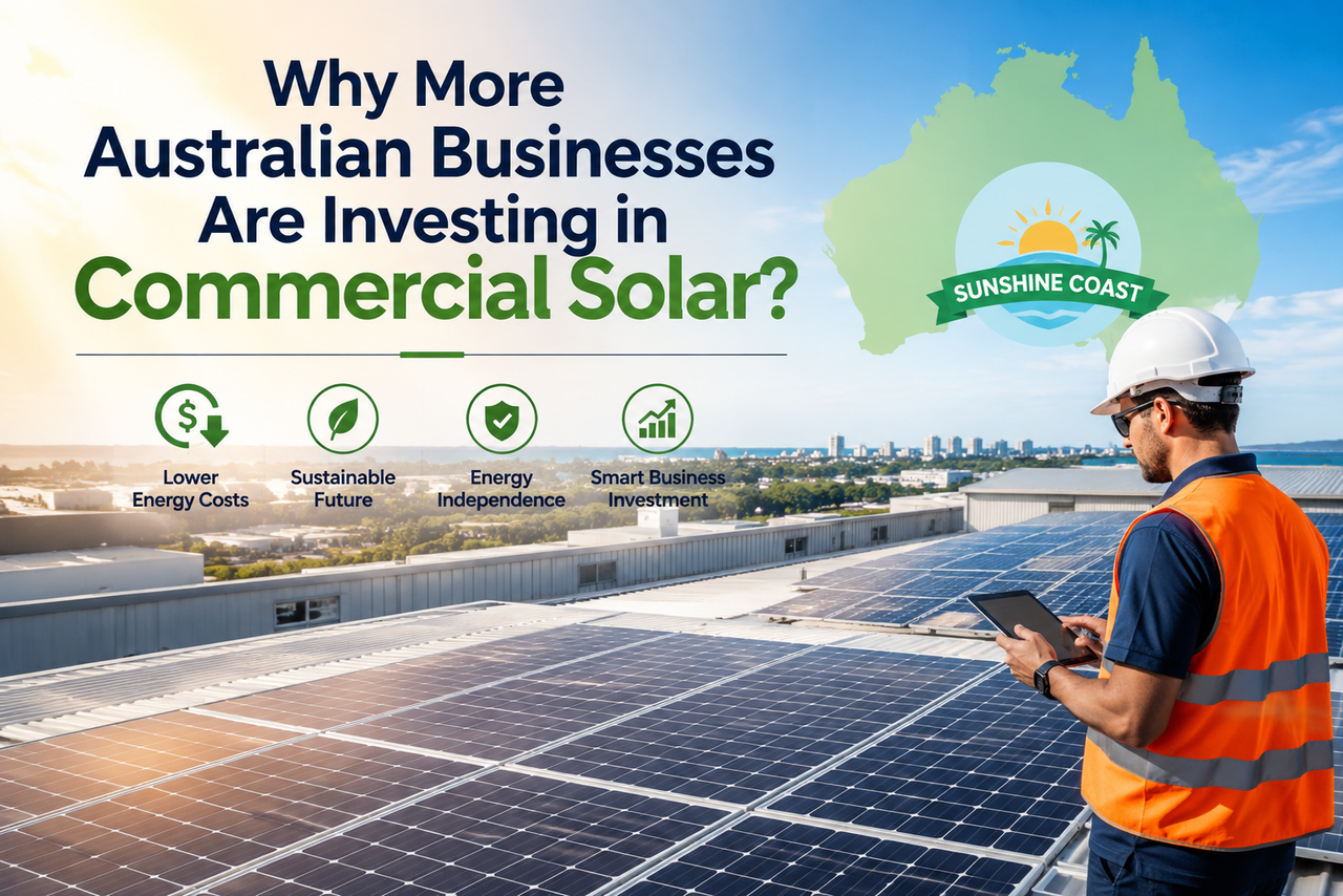 commercial solar sunshine coast
